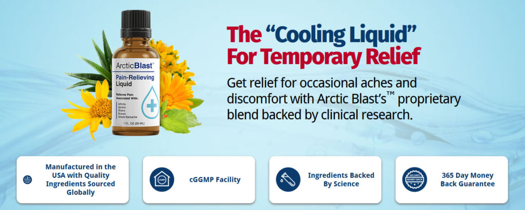 Artic Blast Pain Relief Drops