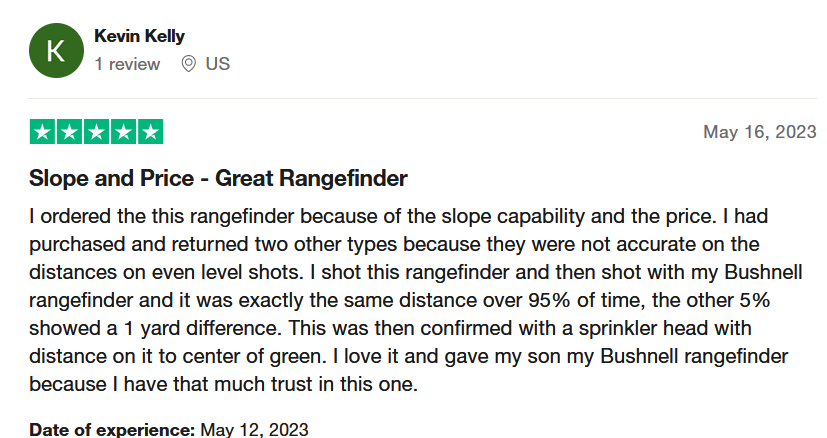 eagle eye rangefinder review