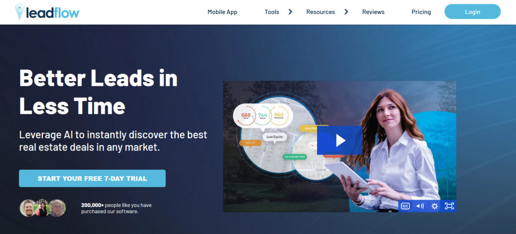 leadflow real estate lead
