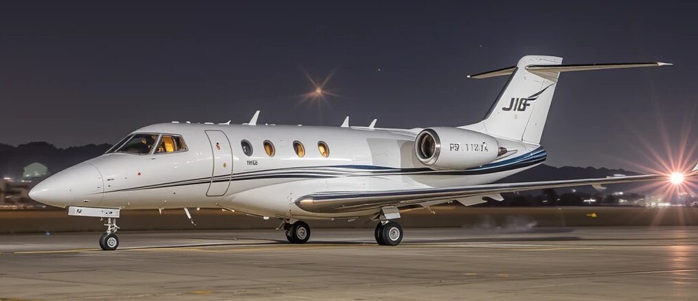 Light private jet