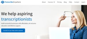 transcribe anywhere review
