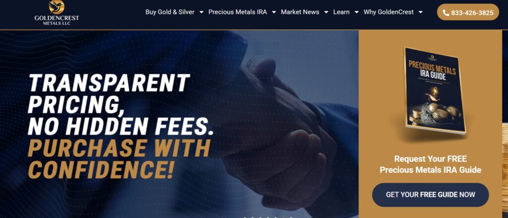 GoldenCrestMetals gold IRA