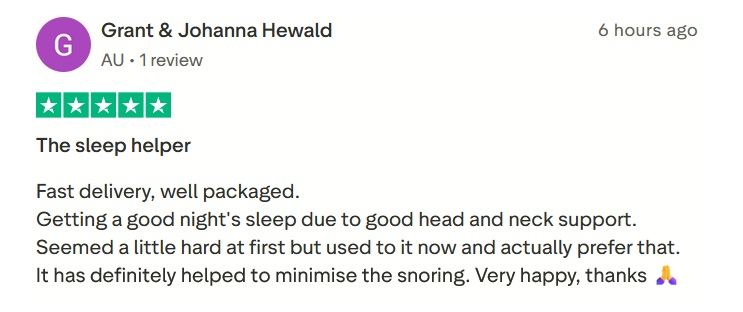 Derila Ergo Pillow Trustpilot