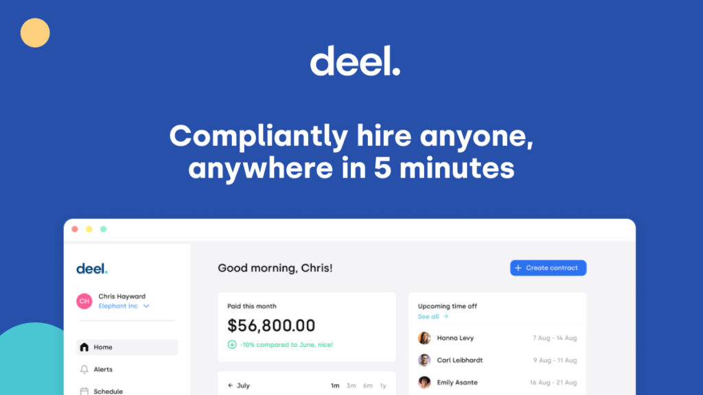 Deel payroll