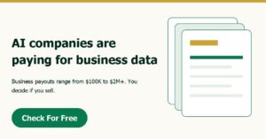 Sell Business Data